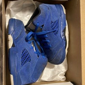 Blue Suede Jordan 5 Retro AIR JORDAN